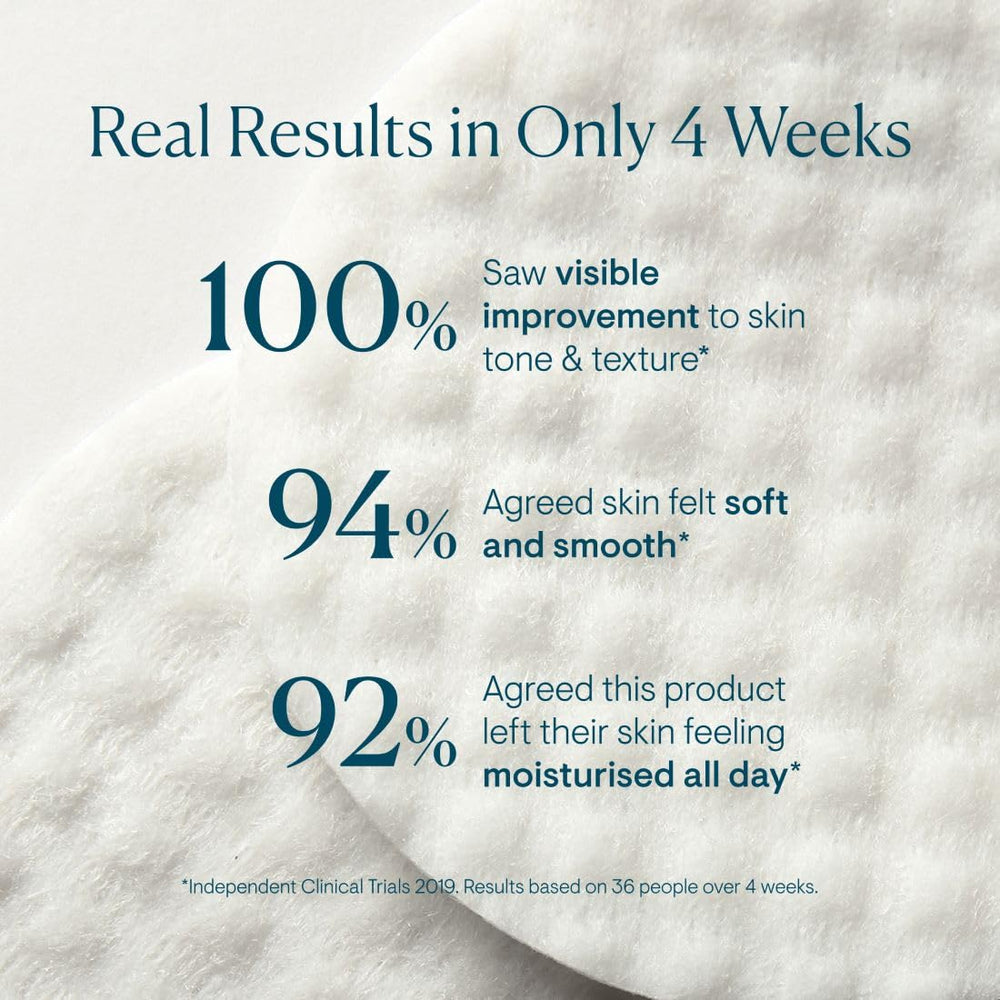 ELEMIS Dynamic Resurfacing Pads — côté lisse clarifie le teint après nettoyage.