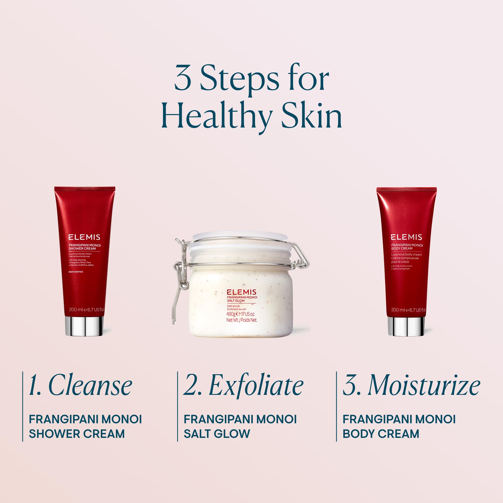 ELEMIS Frangipani Monoi crème pour le corps, sensorialité parfumée qui évoque l evasion.