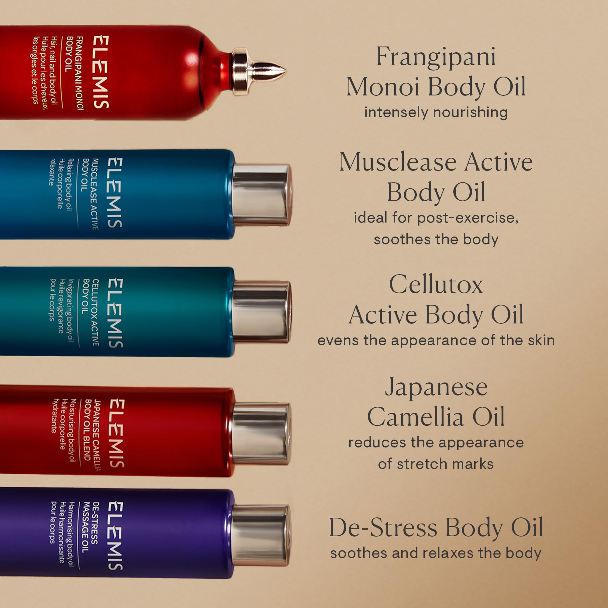 ELEMIS huile-massage-hydratation-peau: peau nourrie et veloutée.
