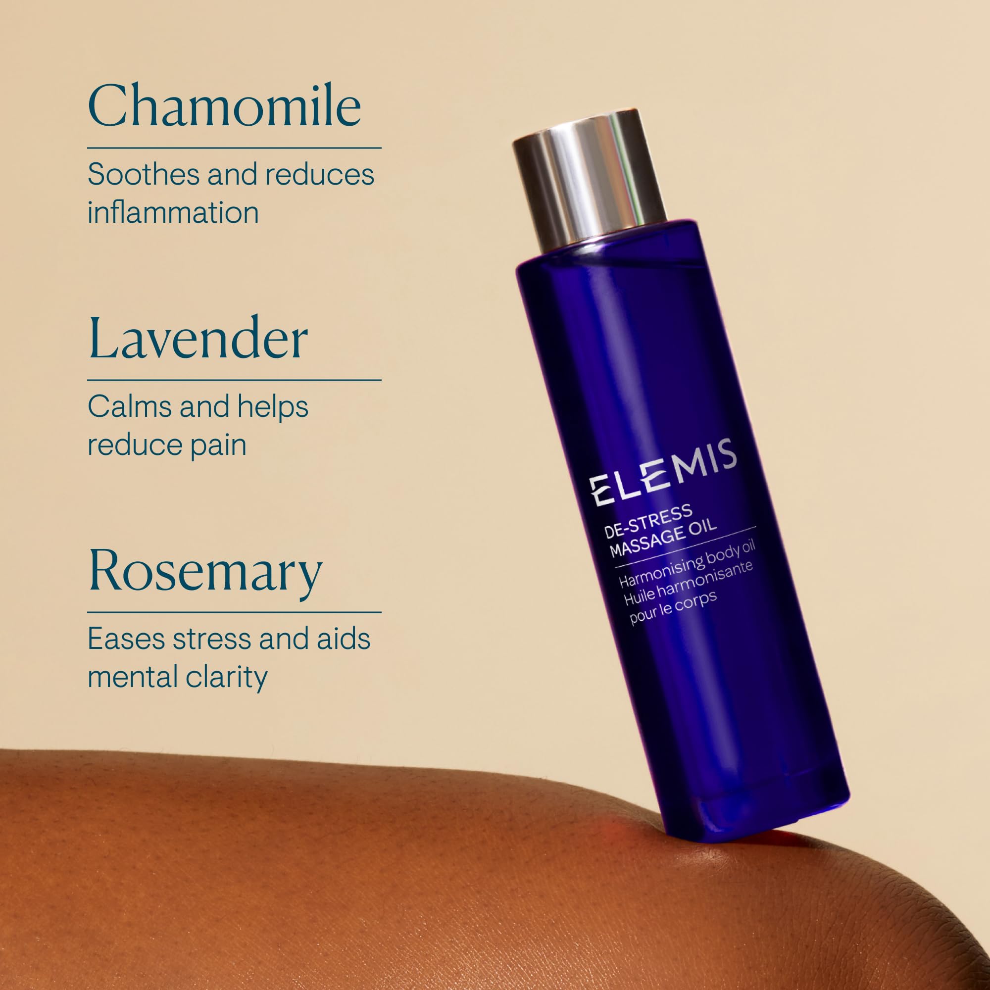 ELEMIS huile-massage-relaxation-yoga-domicile: moment de calme après le travail.