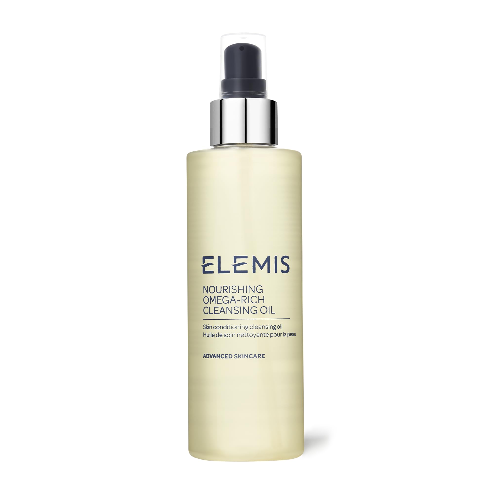 ELEMIS Huile Nettoyante Nourrissante — bouteille élégante et nettoyage en douceur.