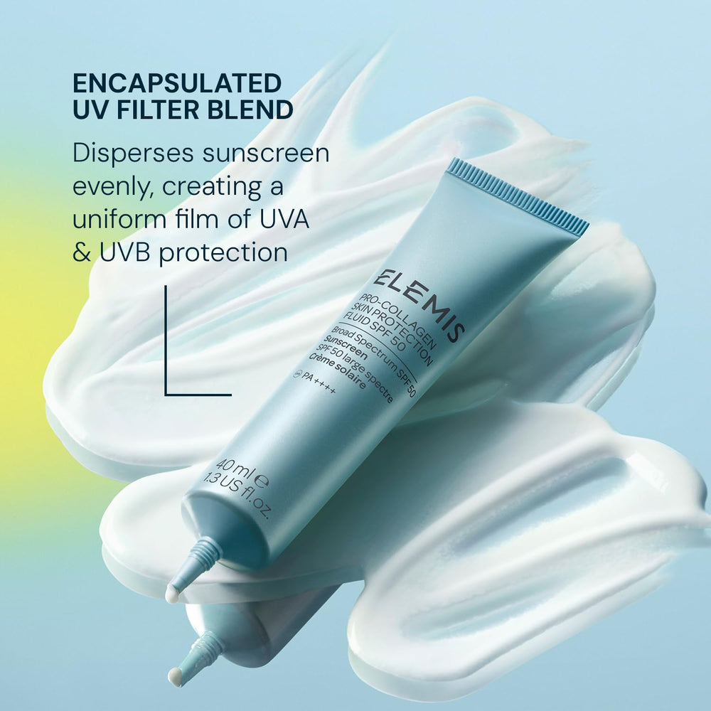 Elemis Pro-Collagen SPF50: hydratation 24h pour peau souple et confortable.