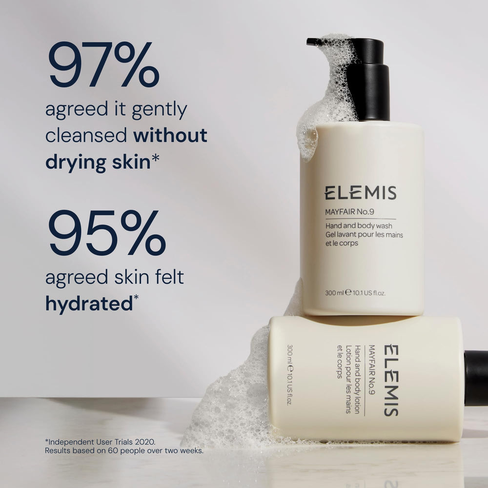 ELEMIS Mayfair No.9, mousse lavante veloutée, texture agréable qui ne dessèche pas.