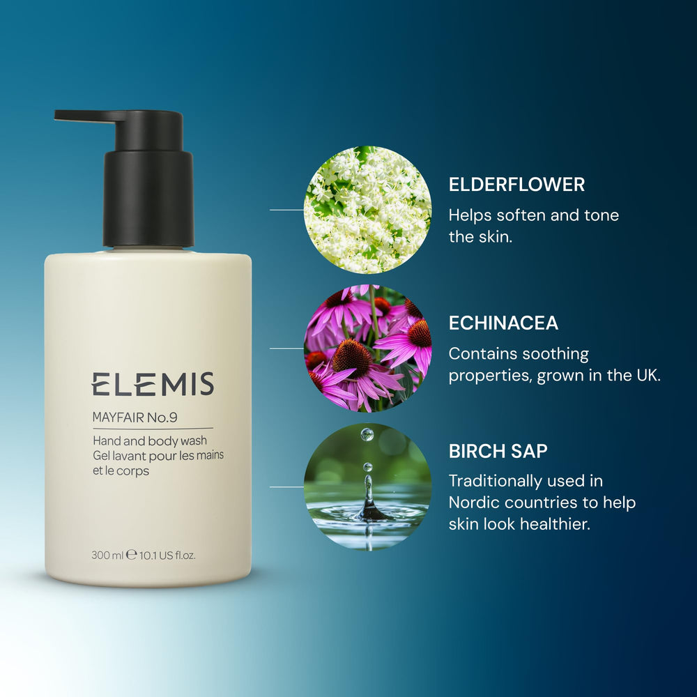ELEMIS Mayfair No.9, parfum signature britannique, senteur moderne et sophistiquée.