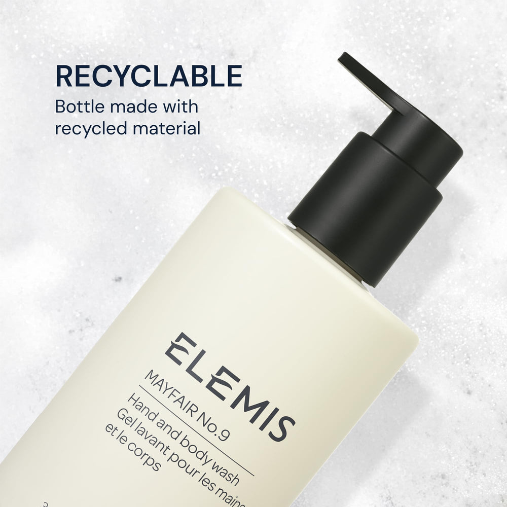 ELEMIS Mayfair No.9, sensation fraîche, réveil en douceur lors de la douche.