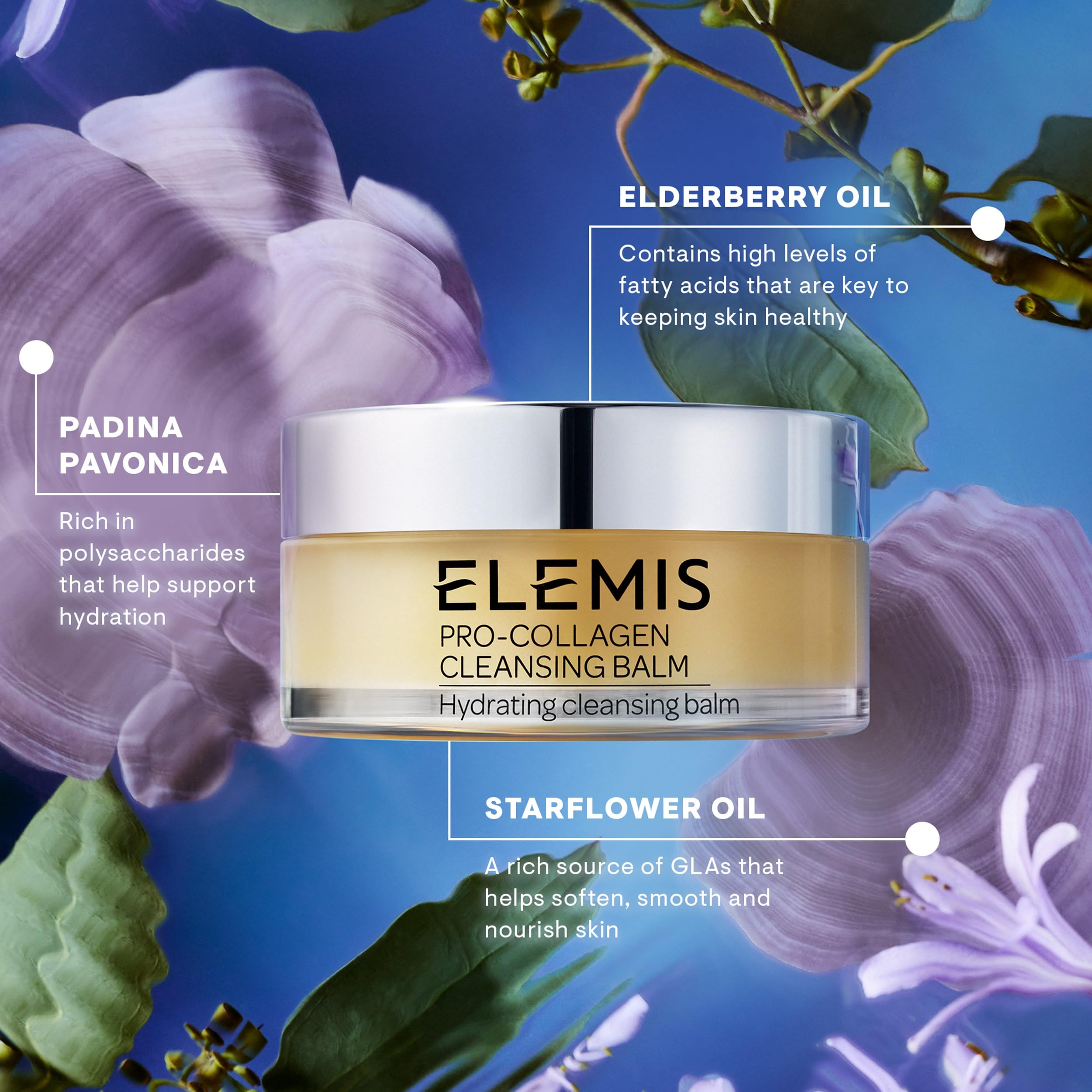 Emballage cadeau ELEMIS pour les soins du visage.