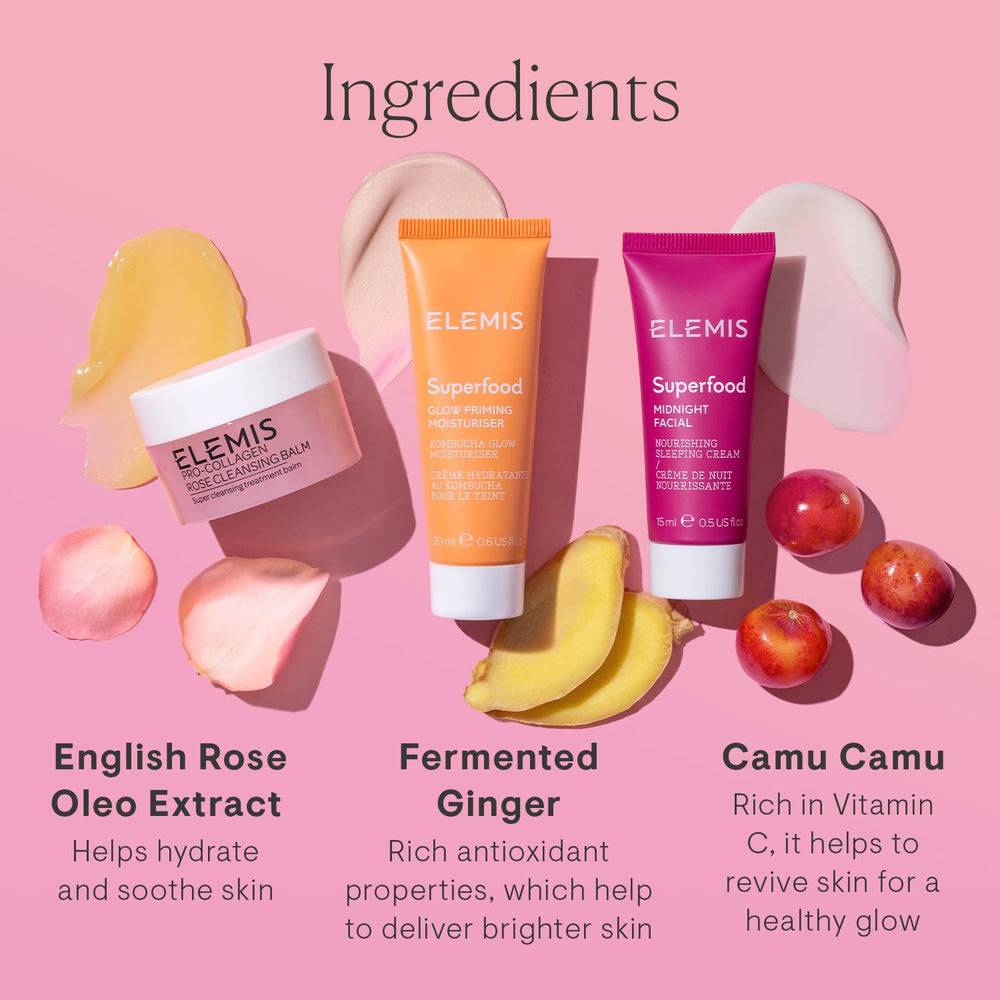 ELEMIS parfum rose subtil: fragrance florale légère