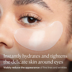 Texture gel hydratante des masques ELEMIS Pro Collagen Eye prête à apaiser le contour.