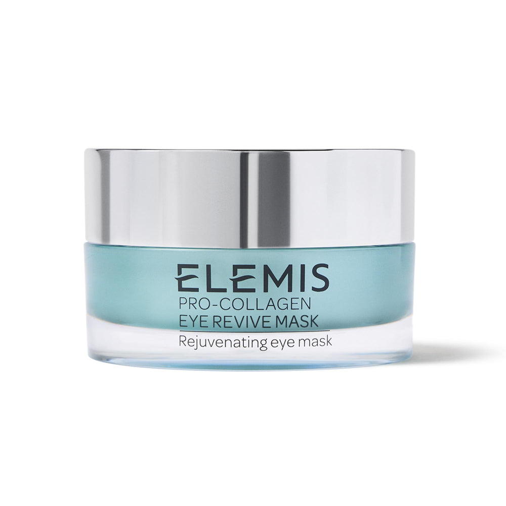 ELEMIS Pro-Collagen Eye Revive Mask – flacon et texture gel rafraîchissante pour hydrater