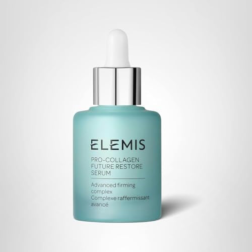 Avant/après imaginé avec le soin Pro-Collagen d’ELEMIS.