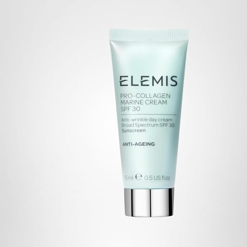 Teint lumineux grâce à ELEMIS Pro-Collagen Marine Cream SPF 30.