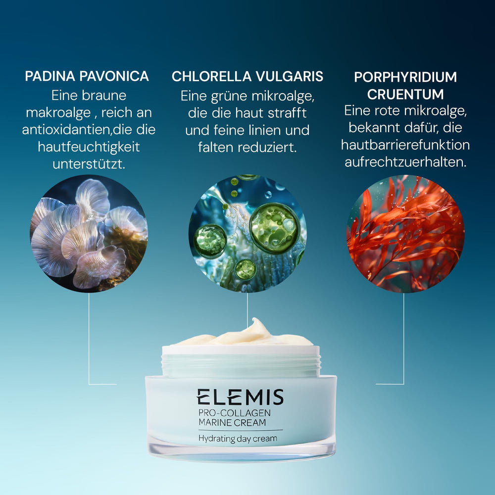 ELEMIS Pro-Collagen Marine Cream, routine matin et soir, peau mieux hydratée