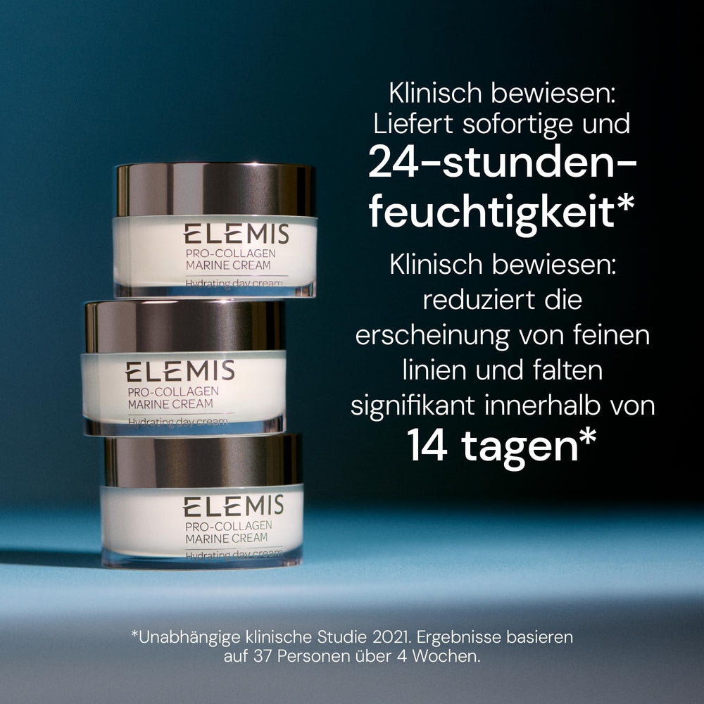 ELEMIS Pro-Collagen Marine Cream, massage visage, sensation apaisante et nourrissante