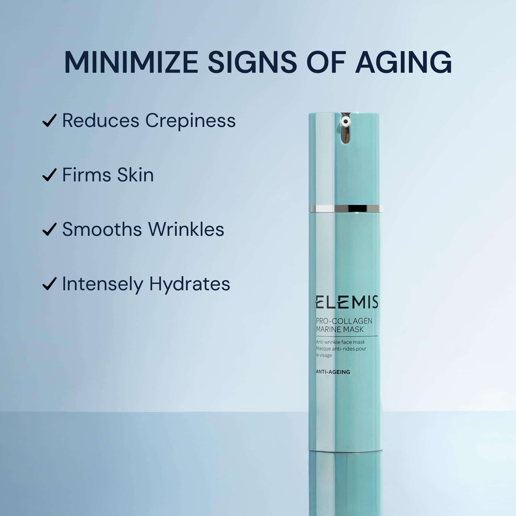 ELEMIS Pro-Collagen Quartz : effet liftant instantané et peau tendue.
