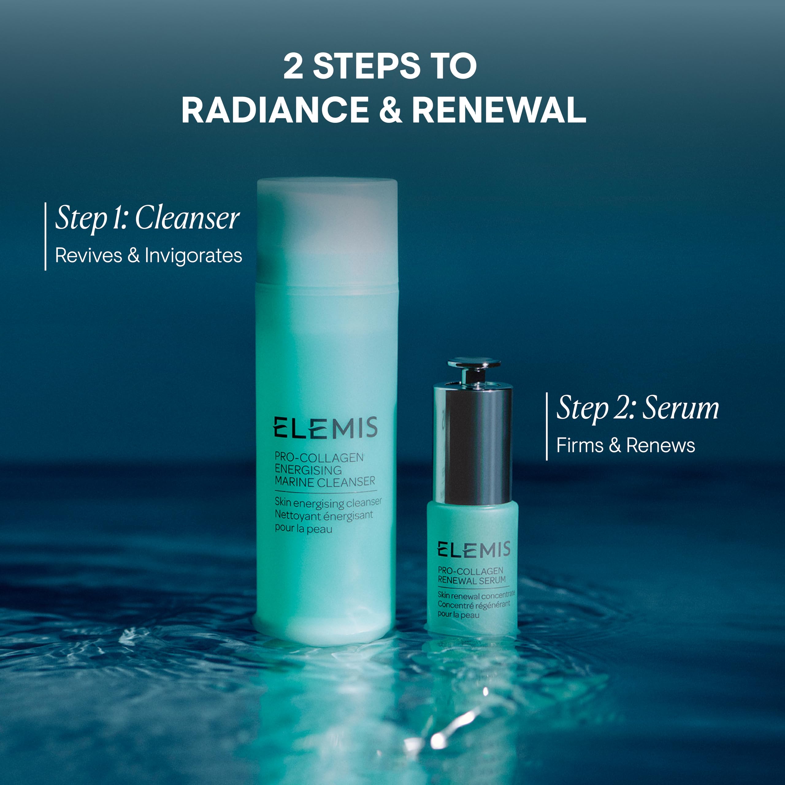 Sérum ELEMIS Pro-Collagen Renewal réduit l’apparence des pores.