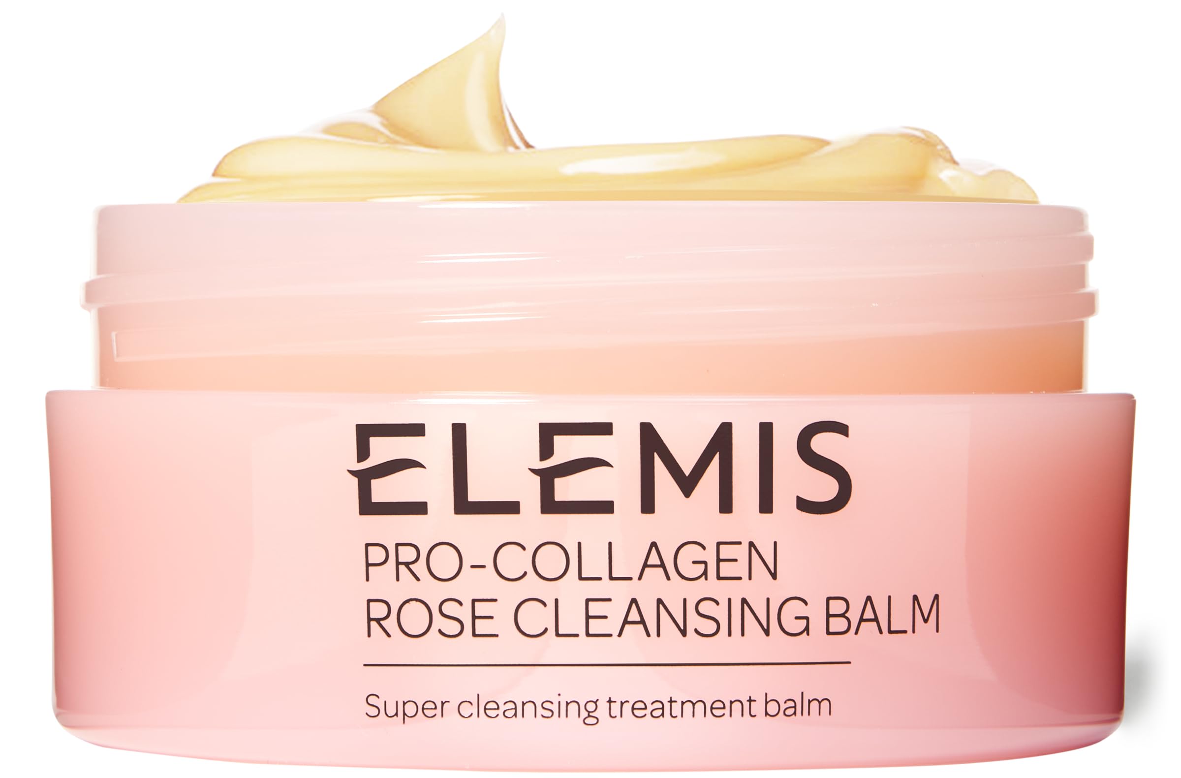 Elemis Pro-Collagen Rose Cleansing Balm, pot aperçu, démaquillage en douceur