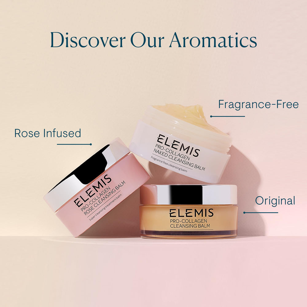 Elemis Pro-Collagen Rose Cleansing Balm, utilisation quotidienne ou masque hebdomadaire possible