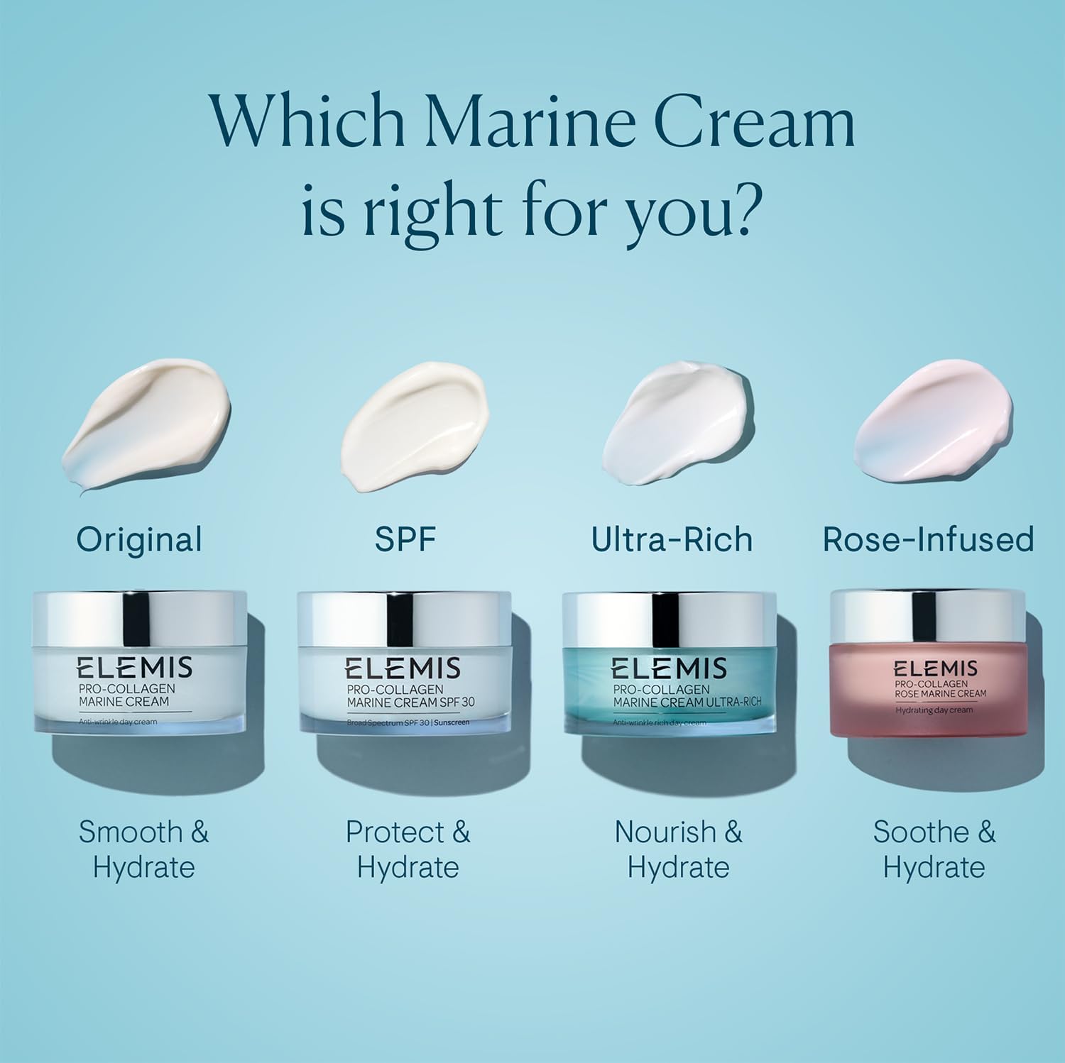 Étiquette montrant Chlorella et Ginkgo Biloba dans ELEMIS Pro-Collagen Rose Marine Cream.