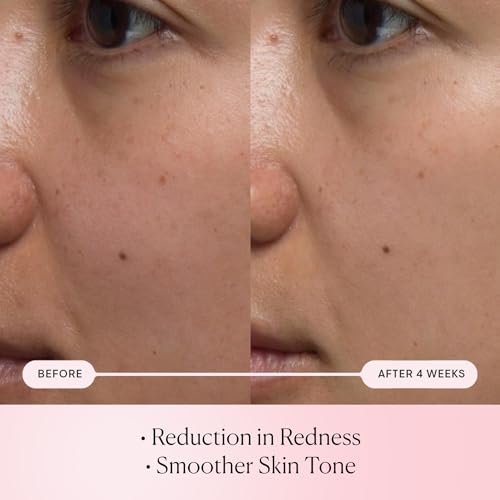 Pompe du sérum facilitant l’application sur le visage.