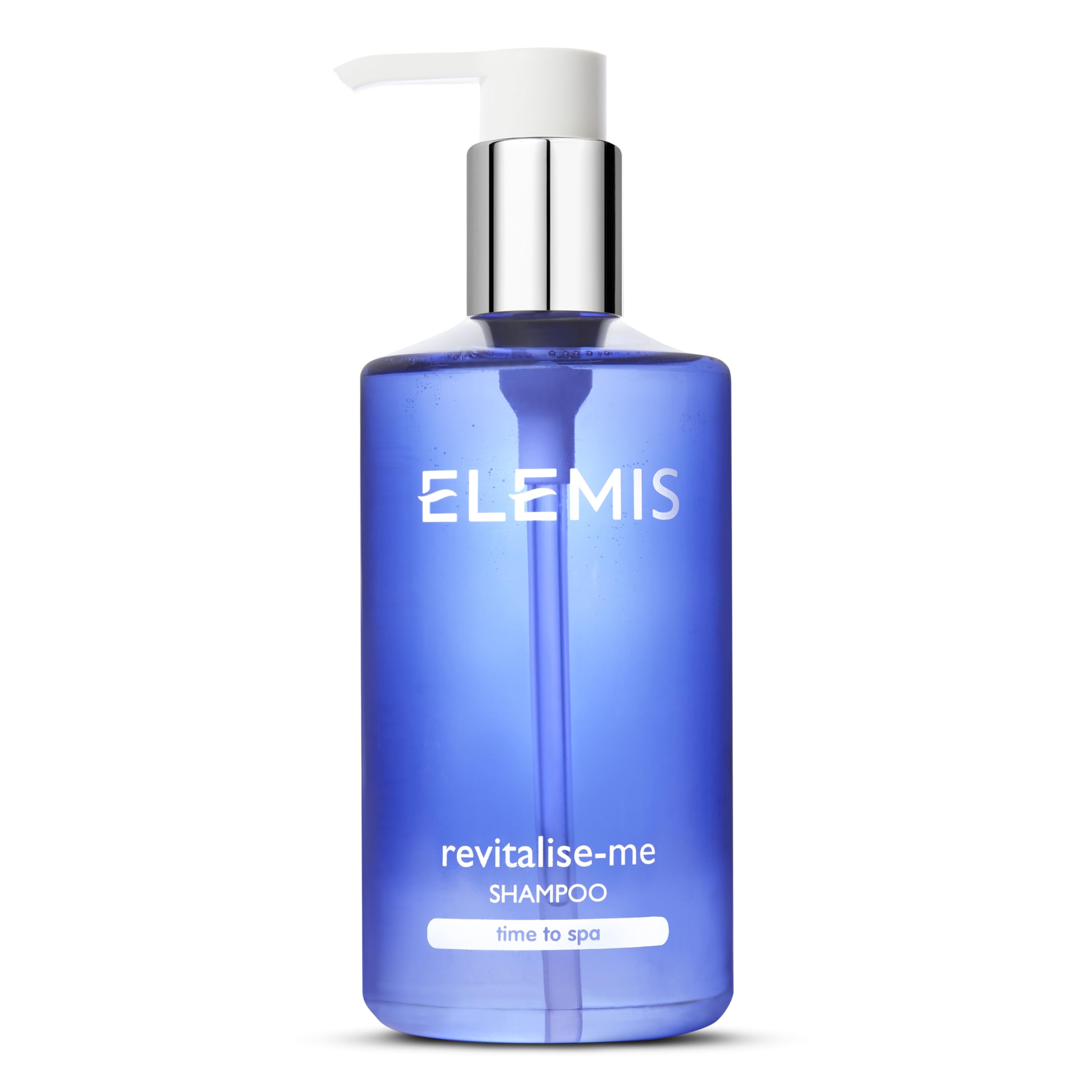 Elemis Revitalize-Me Shampoing flacon prêt pour la routine quotidienne des cheveux.
