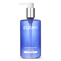 Elemis Revitalize-Me Shampoing flacon prêt pour la routine quotidienne des cheveux.