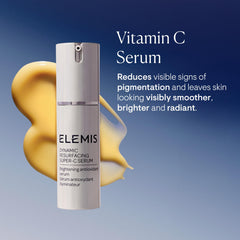 ELEMIS Serum réduction pigmentation visible, peau plus uniforme et radieuse.