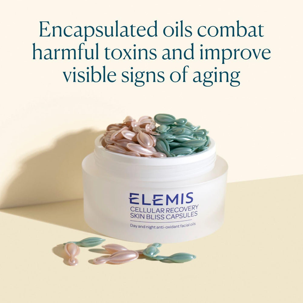 ELEMIS Skin Bliss Capsules usage matin, hydratation et douceur cutanée