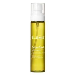 ELEMIS Superfood Multi Mist bouteille-pompe pour brume rafraîchissante et hydratante.