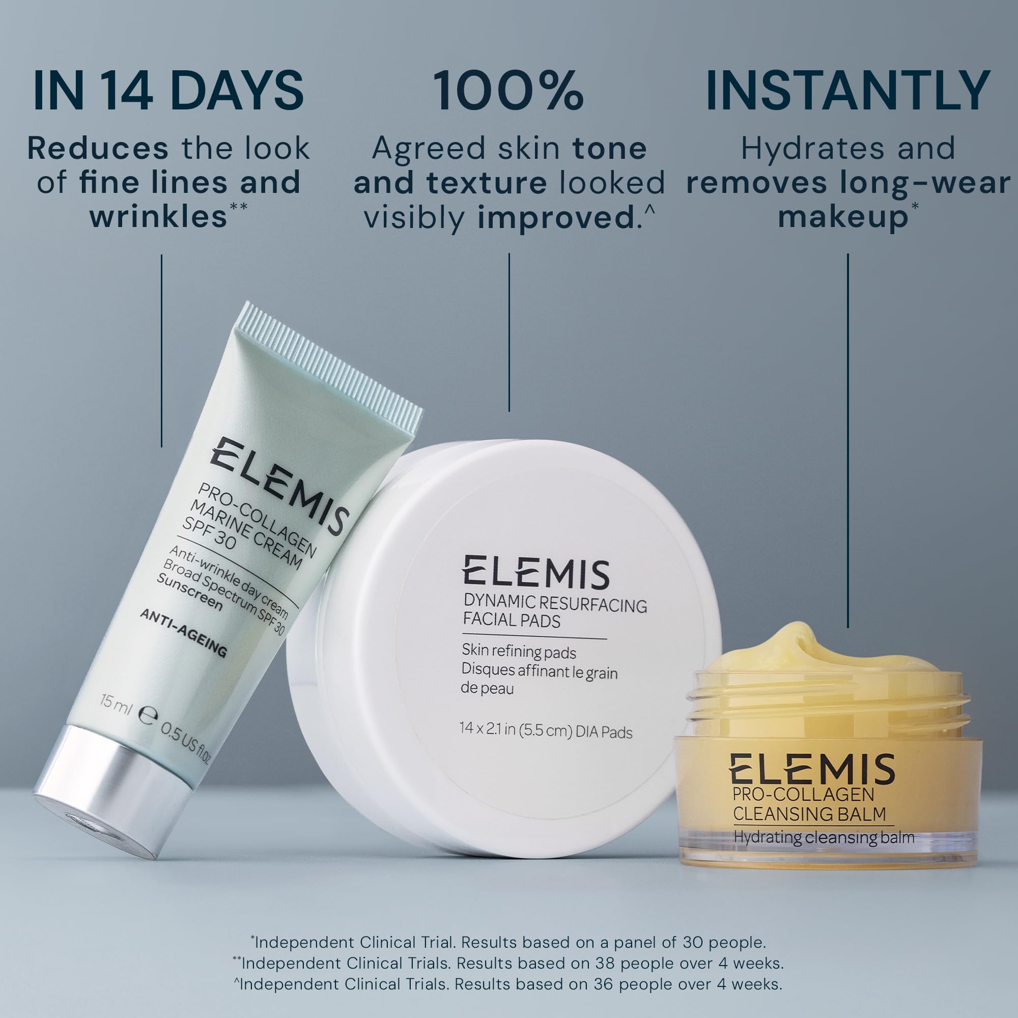 Tampons resurfacants dynamiques mini exfolient et éclaircissent le teint.