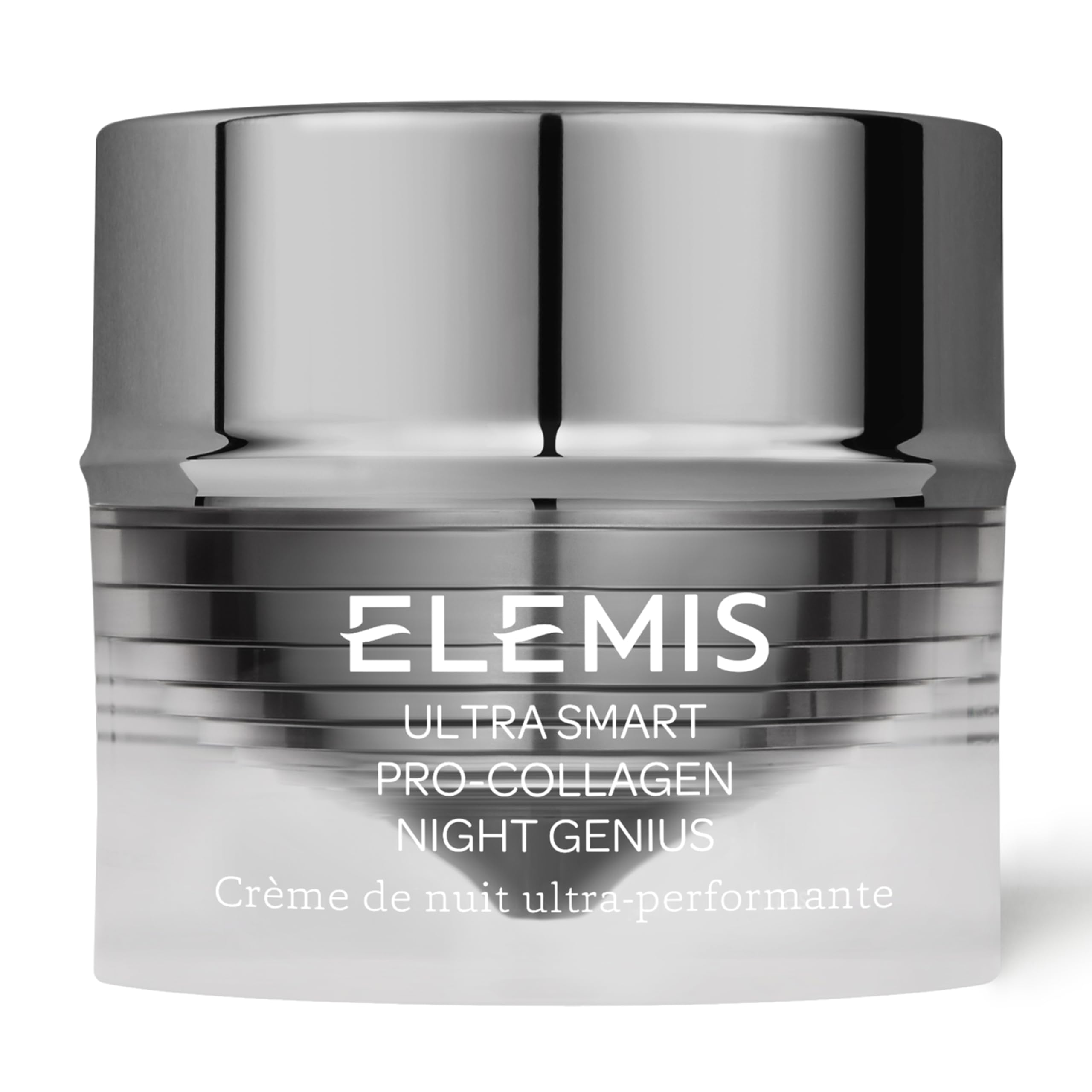 ELEMIS Night Genius, pot crème, offre une hydratation nocturne et réconfortante.