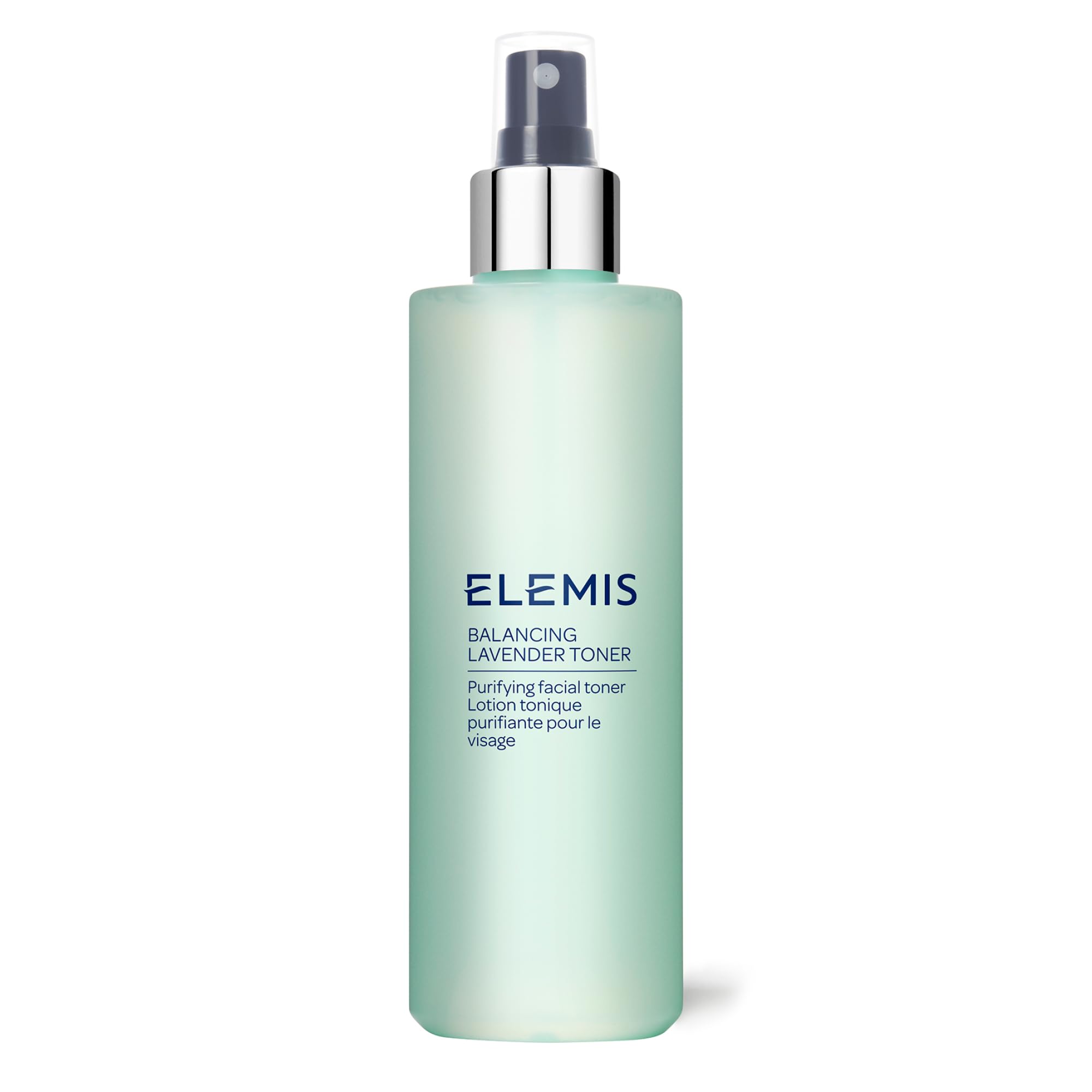Tonique équilibrant ELEMIS Balancing dans une bouteille, rafraîchit la peau sans alcool.