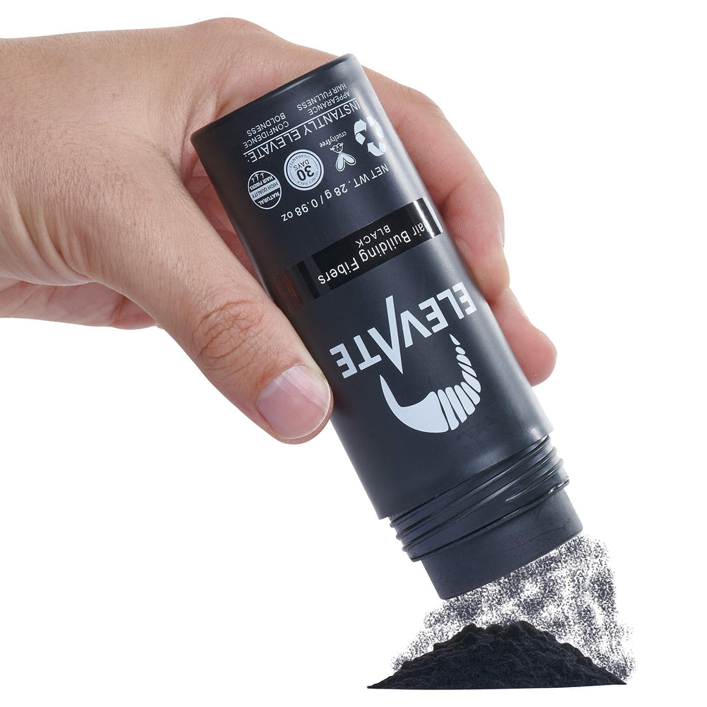 Elevate Hair Fibers rinçage facile avec le shampoing ordinaire