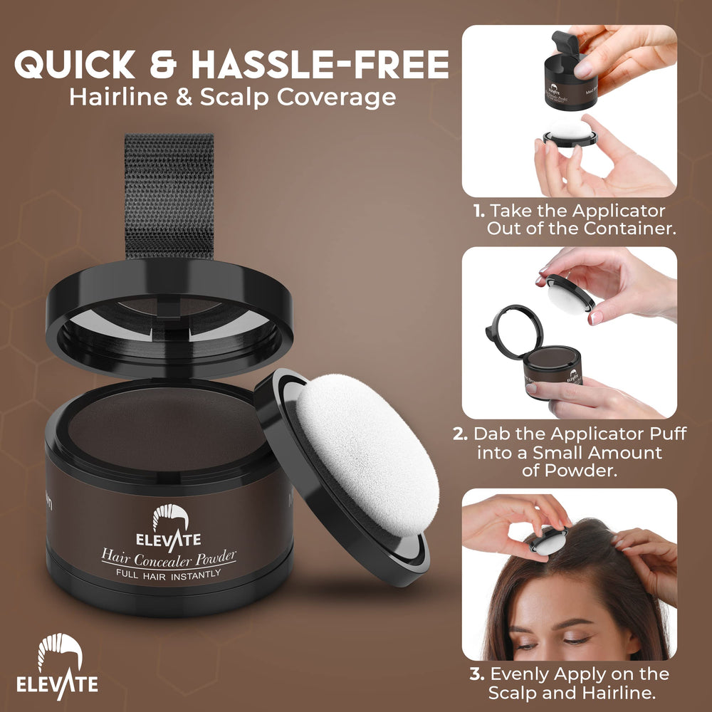 Elevate Poudre format compact voyage – retouches faciles en déplacement.