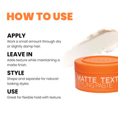 ELEVEN AUSTRALIA pâte-texture-matte gestion de la texture et du mouvement des cheveux.