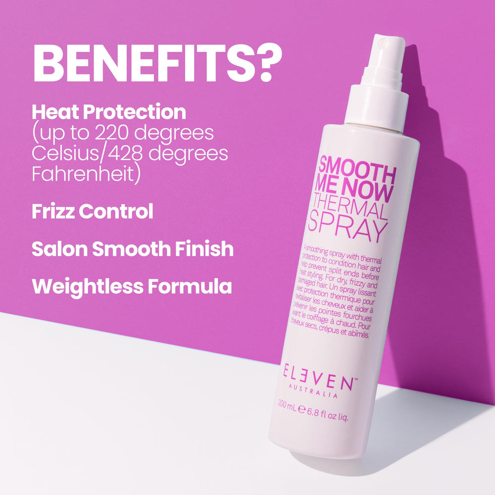 ELEVEN AUSTRALIA Smooth Me Now fini lisse – résultat salon à domicile.