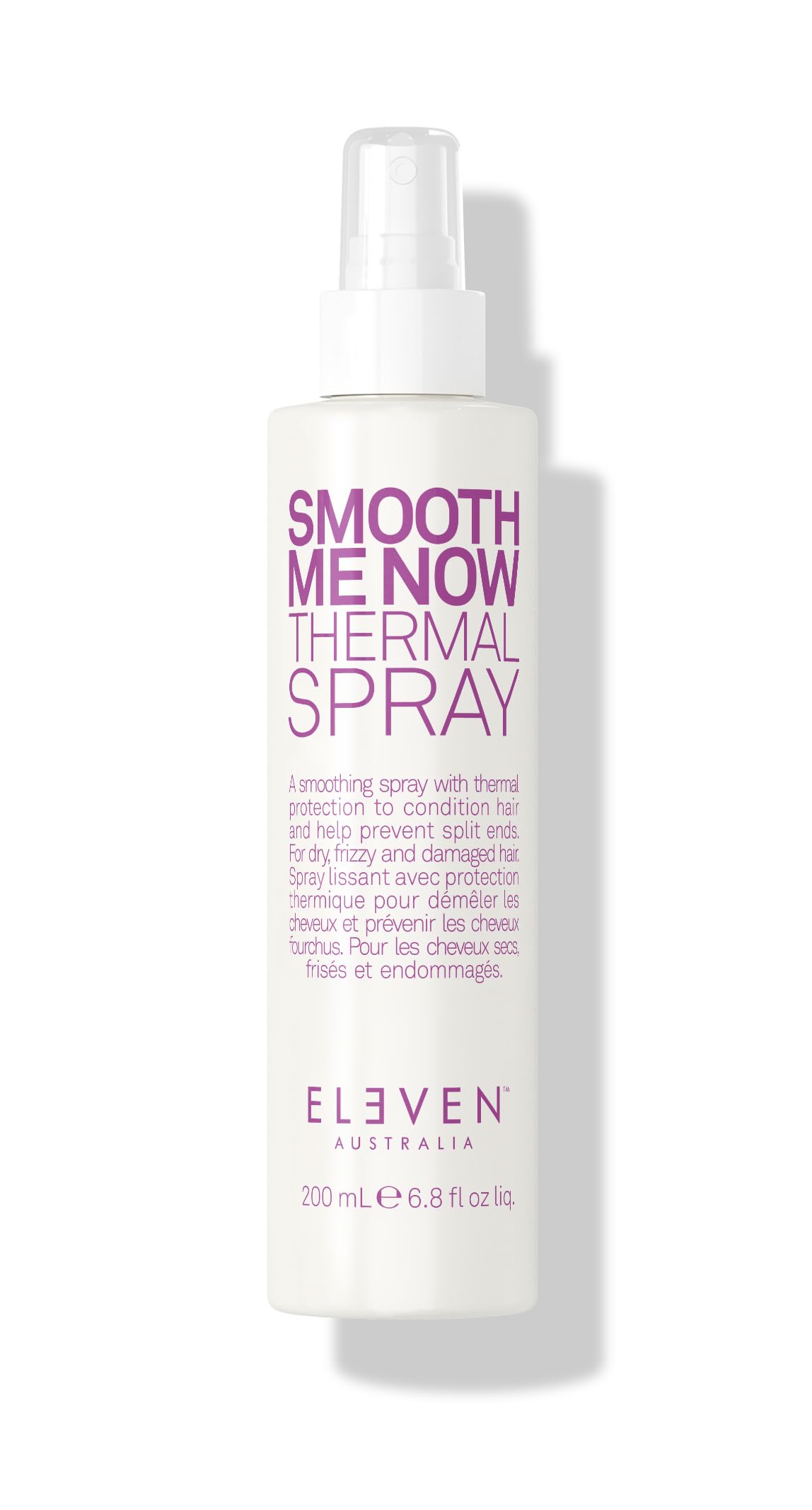 ELEVEN AUSTRALIA Smooth Me Now flacon – protection chaleur lors du coiffage.