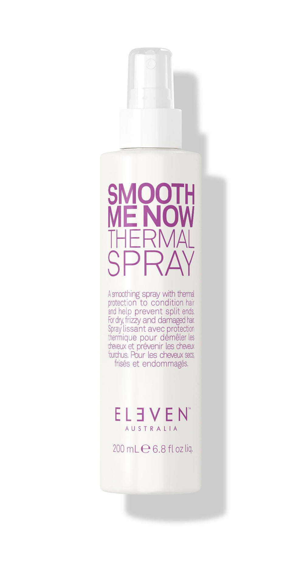 ELEVEN AUSTRALIA Smooth Me Now flacon – protection chaleur lors du coiffage.