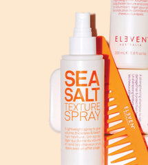Volume naturel mis en avant avec ELEVEN AUSTRALIA, coiffure facile et mouvement.