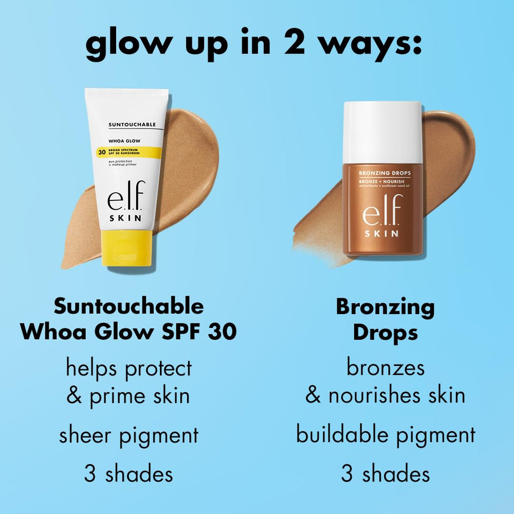 e.l.f. SKIN Application visage et corps – bronzage homogène et subtil.