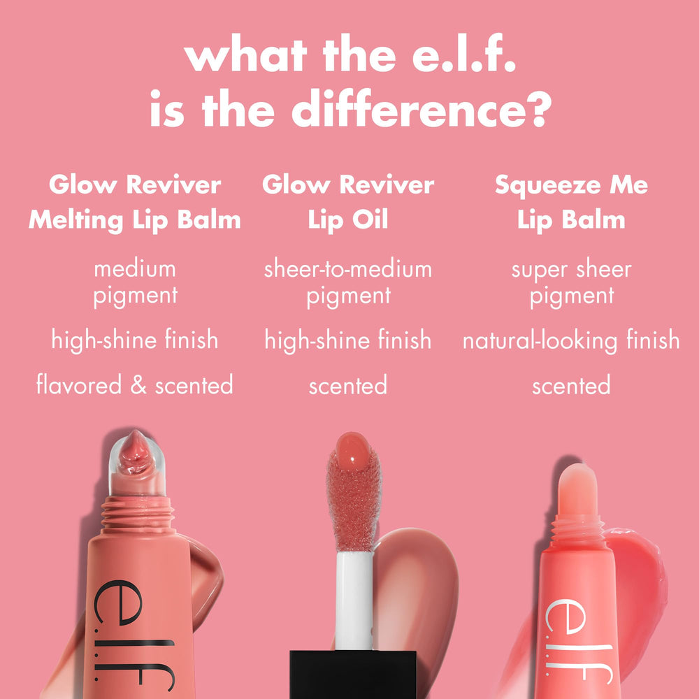 e.l.f. Glow Reviver parfum vanille-toffee évoque douceur gourmande.
