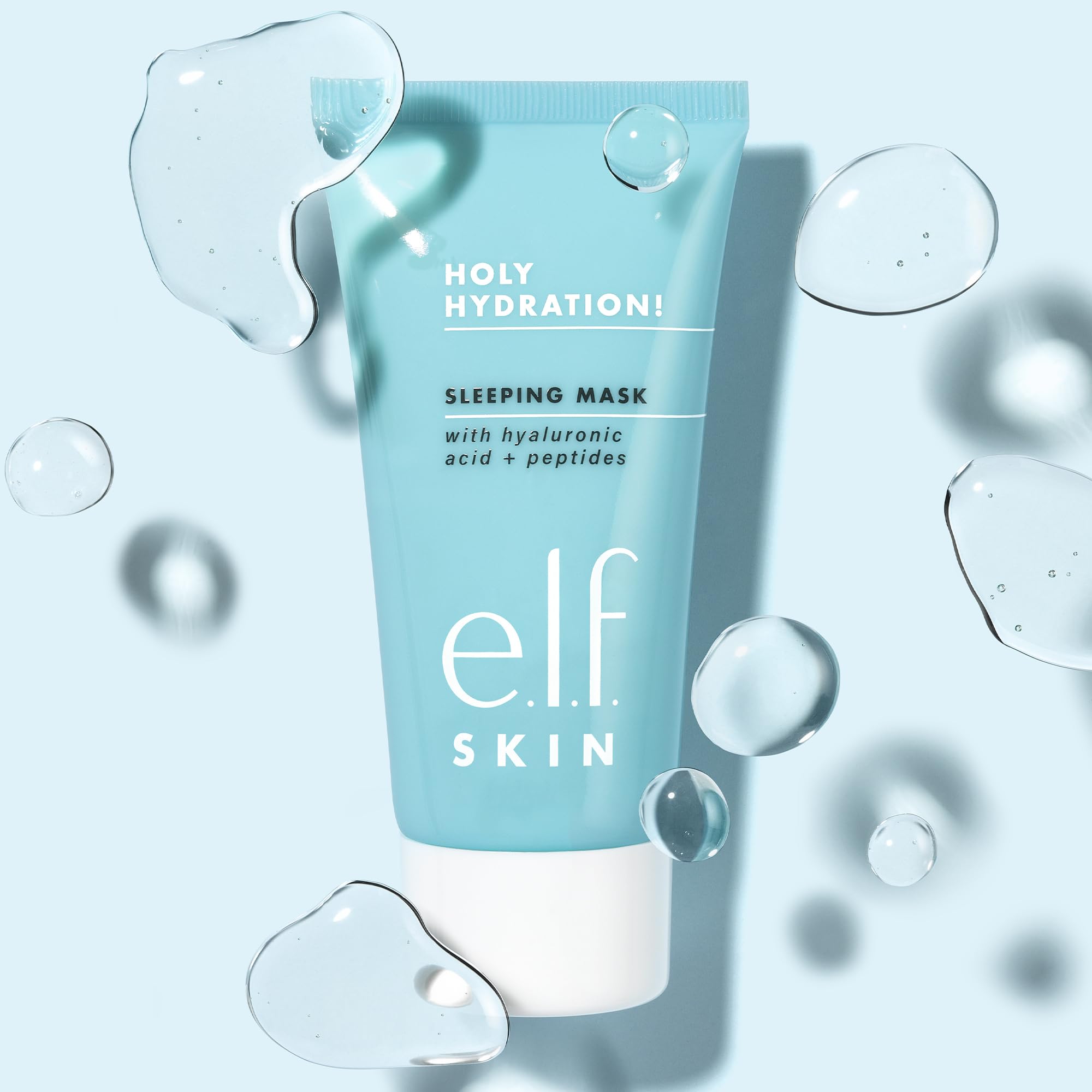 e.l.f. Ingrédients clés hyaluronique ceramides peptides hydratent et renforcent la barrière