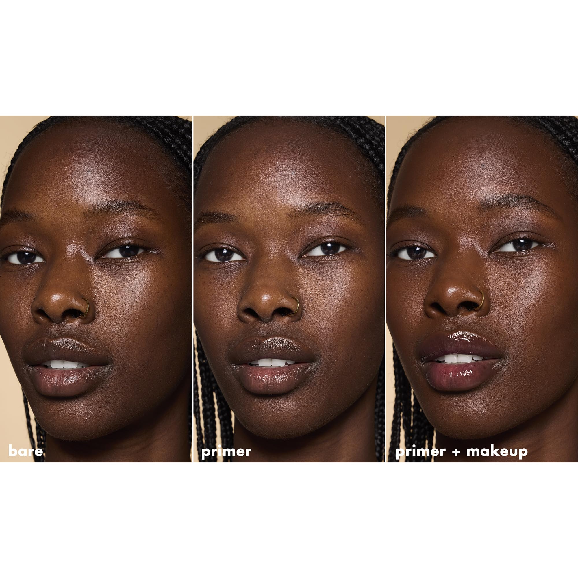 e.l.f. primer minéral infusé, application facile avant le maquillage.