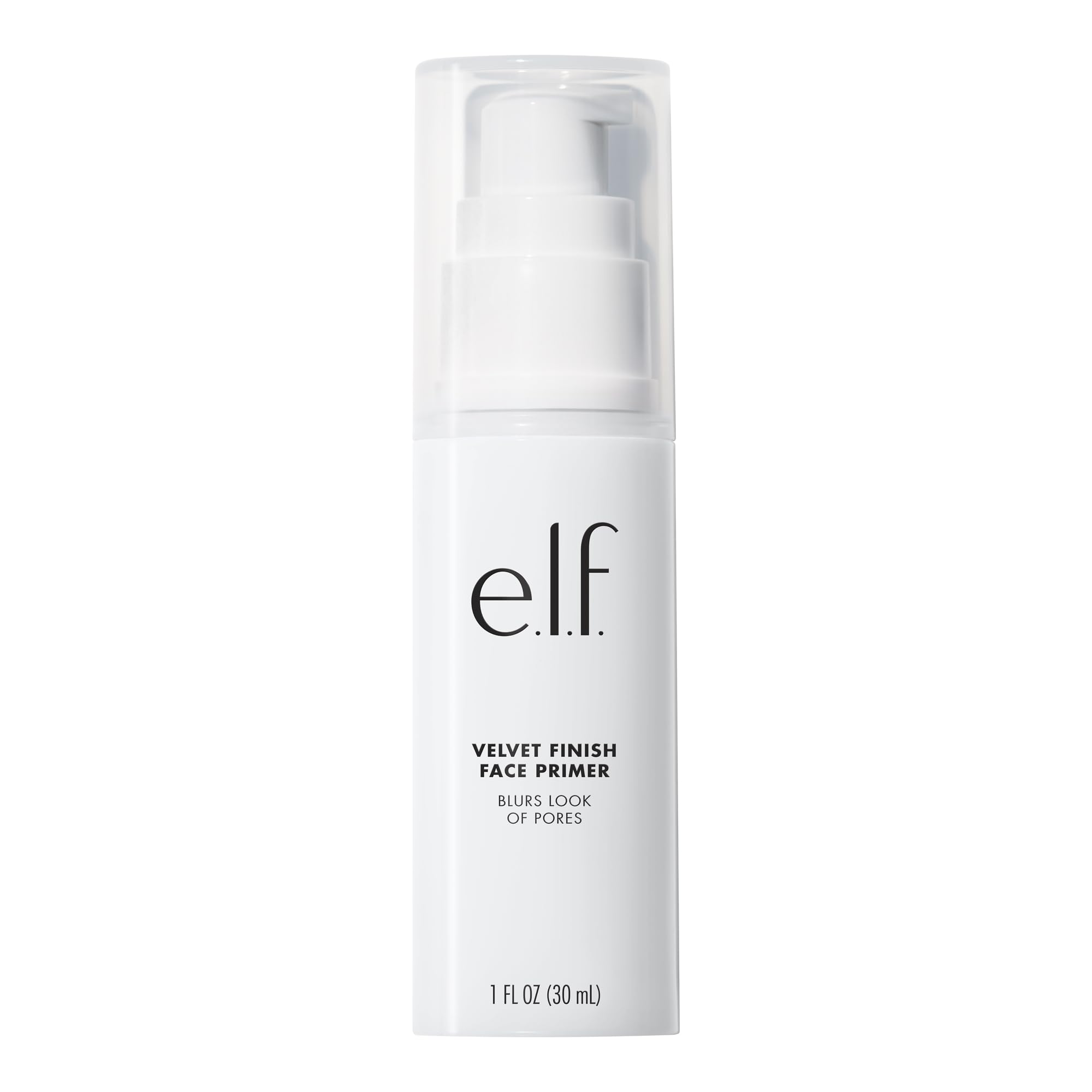 e.l.f. primer minéral en bouteille, base lissante pour teint homogène.