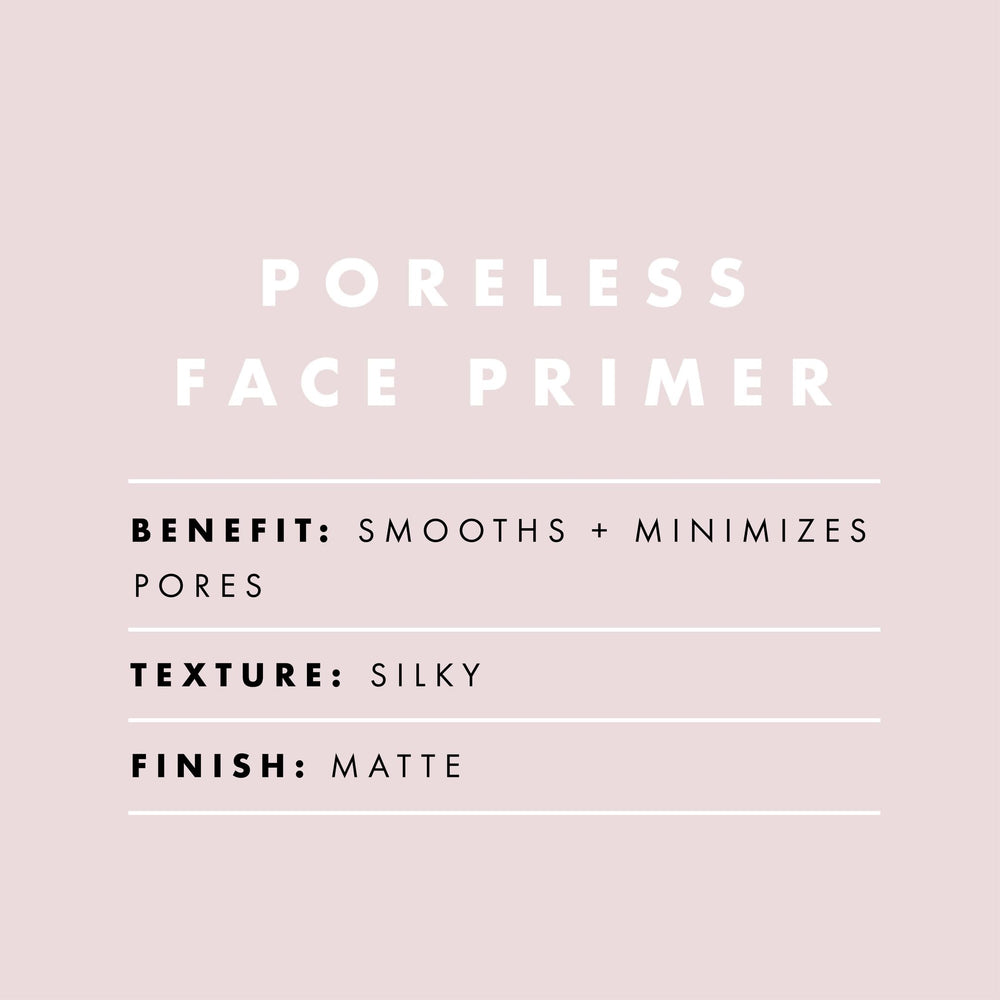 Application douce de l’e.l.f. Poreless Primer avant le fond de teint.