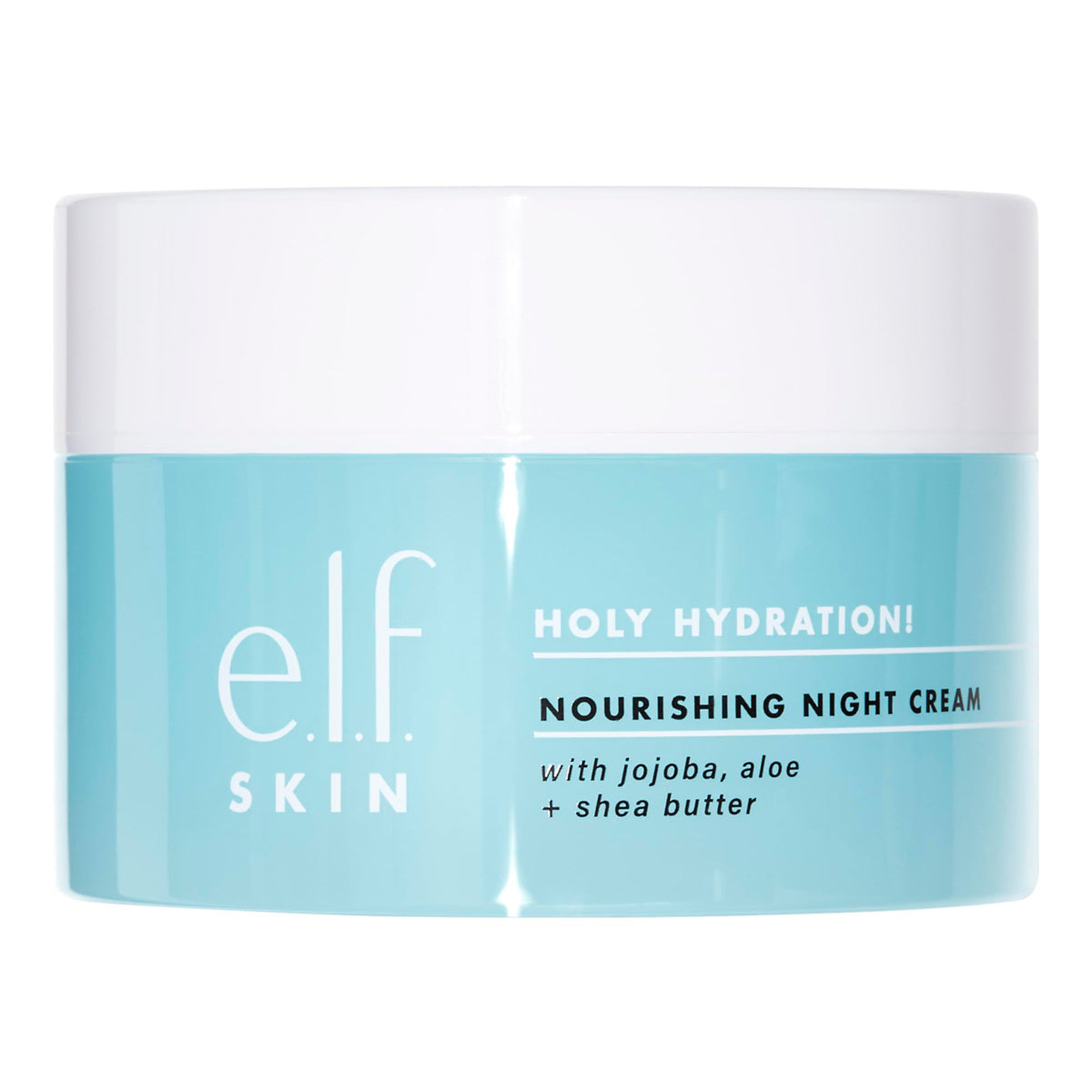 e.l.f. Skin Crème Nuit Nourrissante - Bouteille: hydratation durable pendant la nuit.