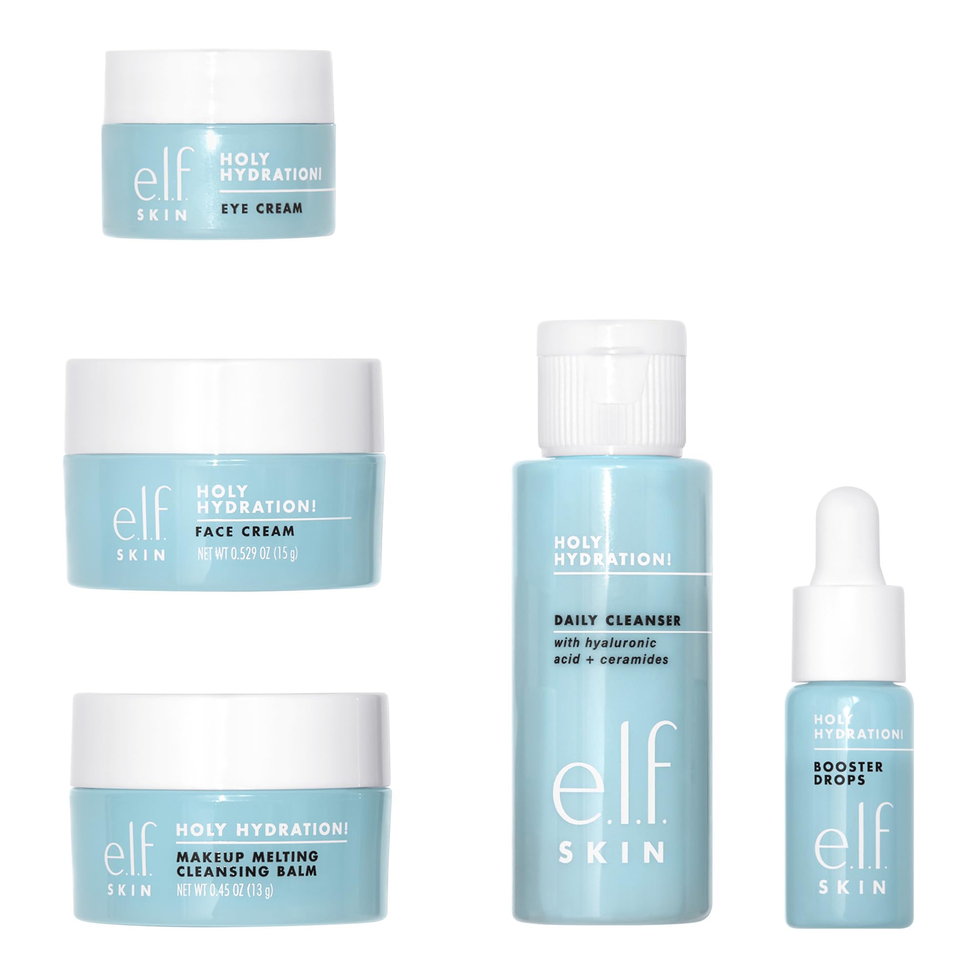 elf-skin Holy Hydration Crème Visage Hydratante: scelle l’hydratation et apaise la peau.