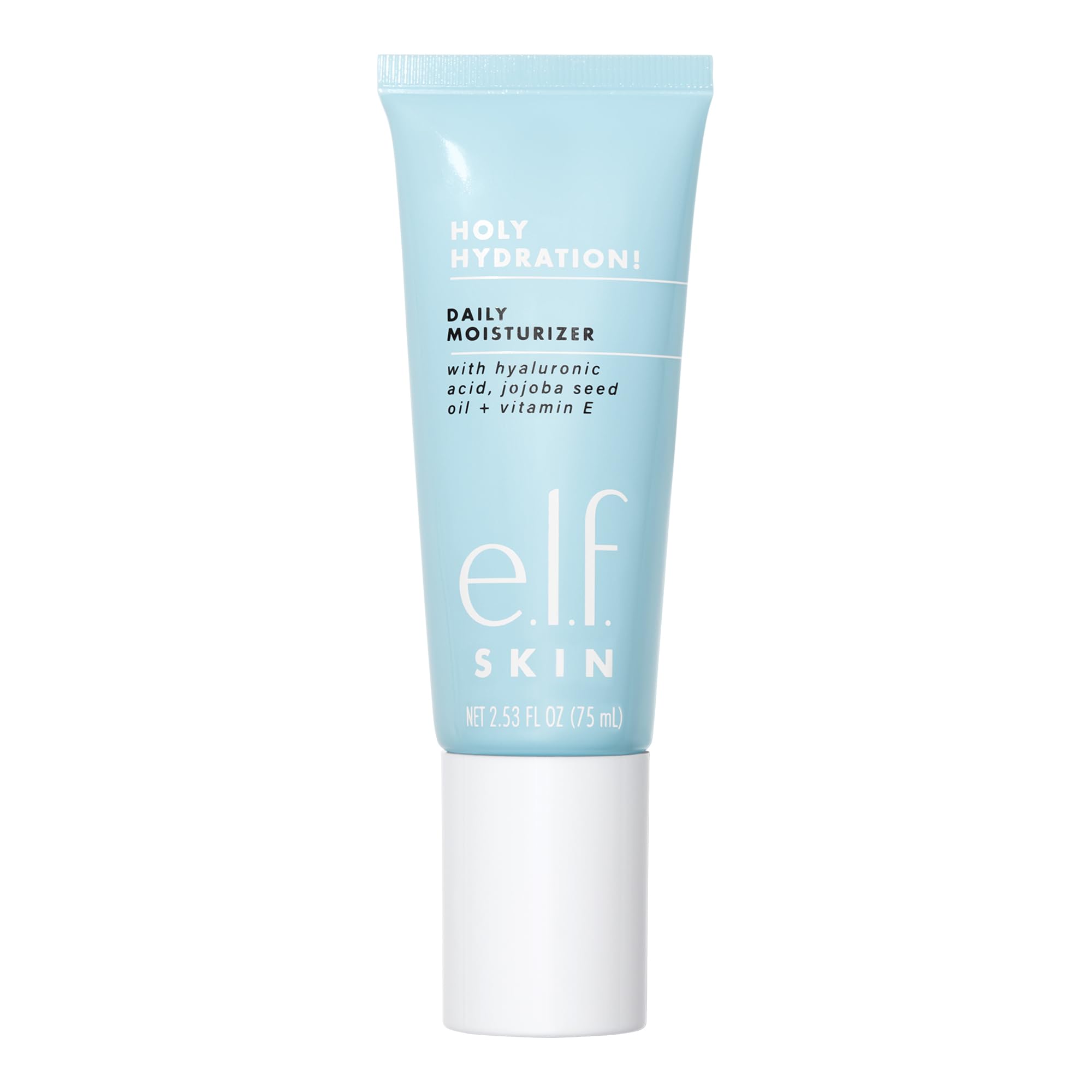 e.l.f. SKIN Holy Hydration! bouteille 75ml démontrant l'hydratation rapide et durable