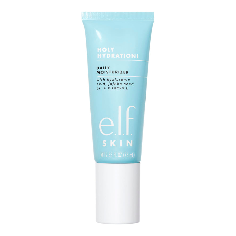 e.l.f. SKIN Holy Hydration! bouteille 75ml démontrant l'hydratation rapide et durable