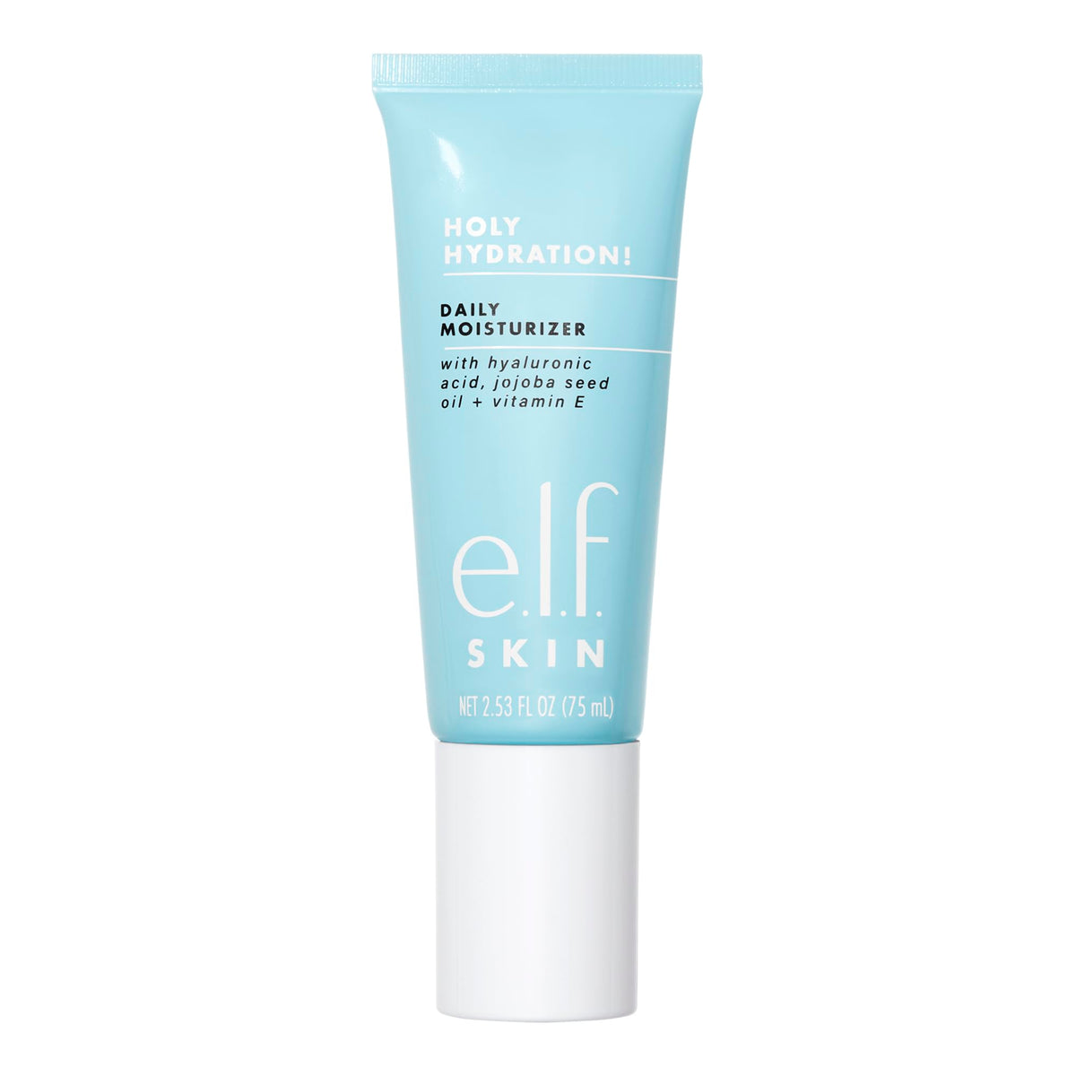 e.l.f. SKIN Holy Hydration! bouteille 75ml démontrant l'hydratation rapide et durable