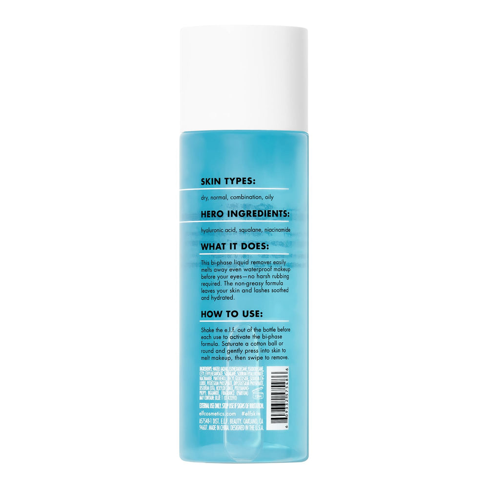 e.l.f. SKIN usage quotidien: sûr pour yeux sensibles et porteurs de lentilles.